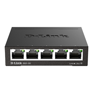 سوئیچ 5 پورت گیگابیتی دی لینک D-Link DGS-F105